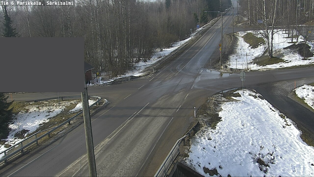 Weather Camera Image Road 6 Parikkala, Särkisalmi, Parikkala, Etelä-Karjala