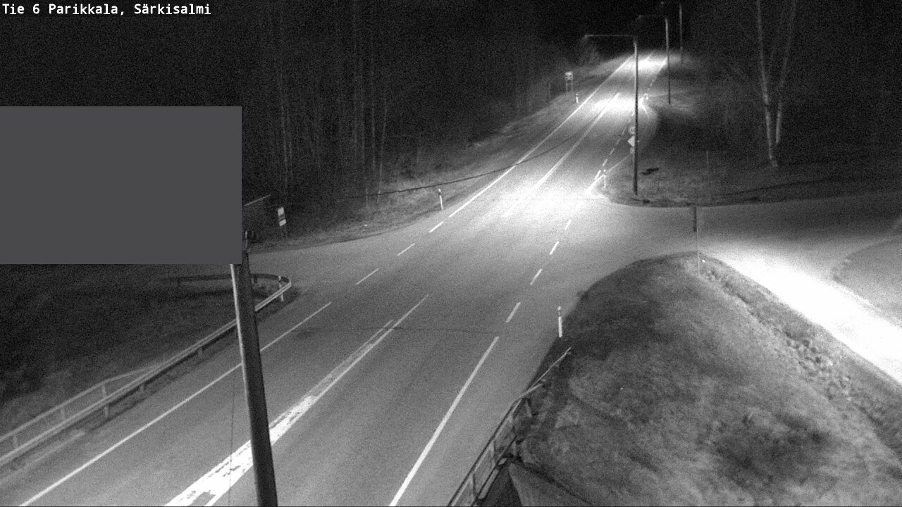 Weather Camera Image Road 6 Parikkala, Särkisalmi, Parikkala, Etelä-Karjala