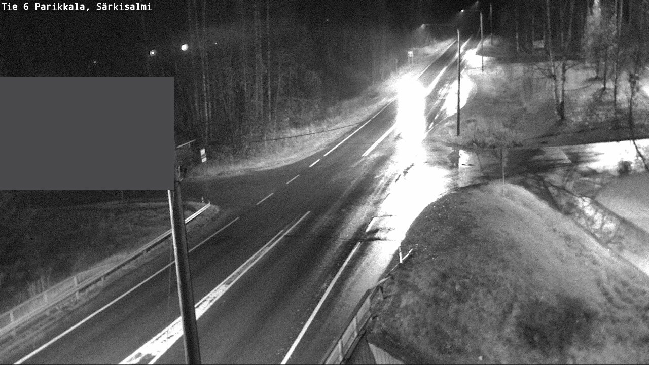 Weather Camera Image Road 6 Parikkala, Särkisalmi, Parikkala, Etelä-Karjala