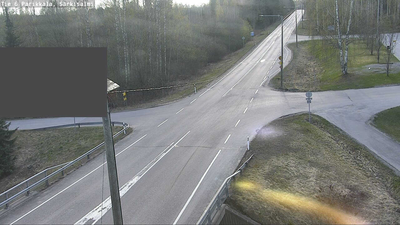 Weather Camera Image Väg 6 Parikkala, Särkisalmi, Parikkala, Etelä-Karjala