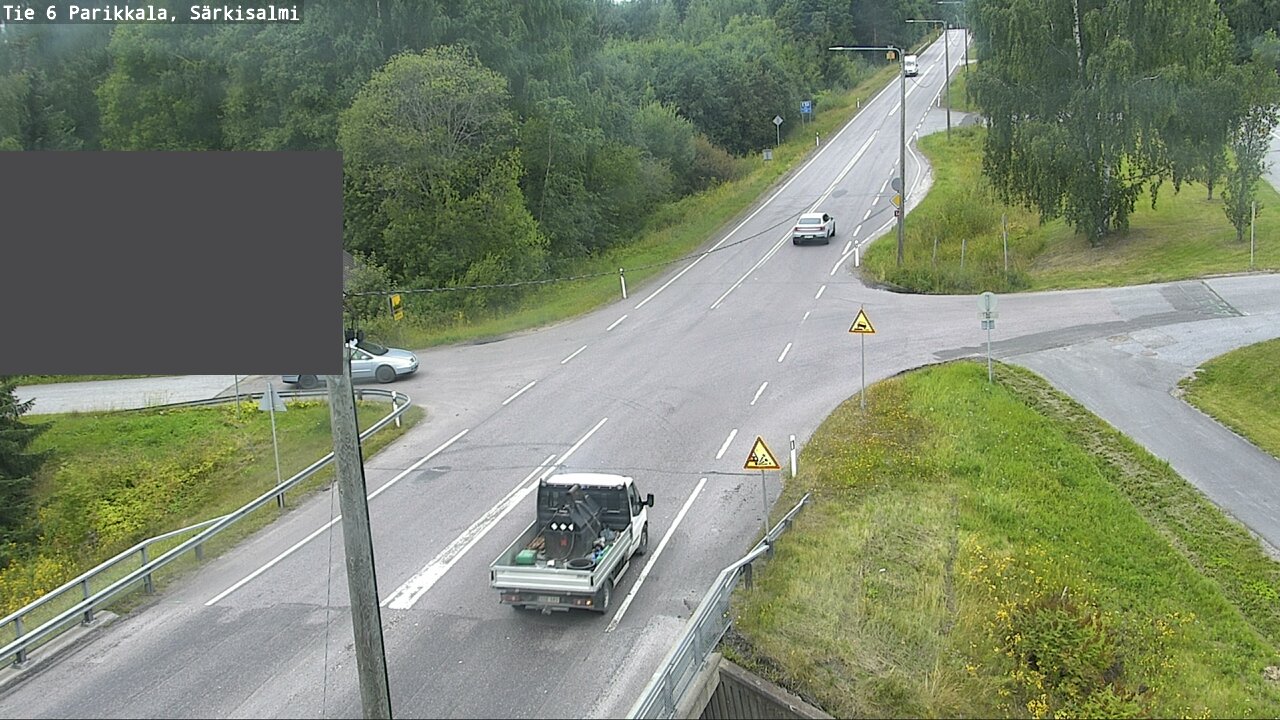 Weather Camera Image Väg 6 Parikkala, Särkisalmi, Parikkala, Etelä-Karjala