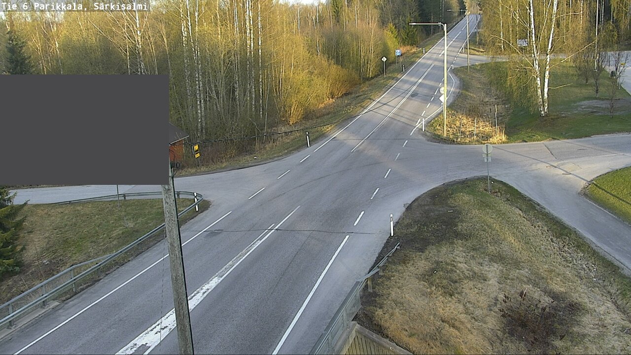 Weather Camera Image Road 6 Parikkala, Särkisalmi, Parikkala, Etelä-Karjala