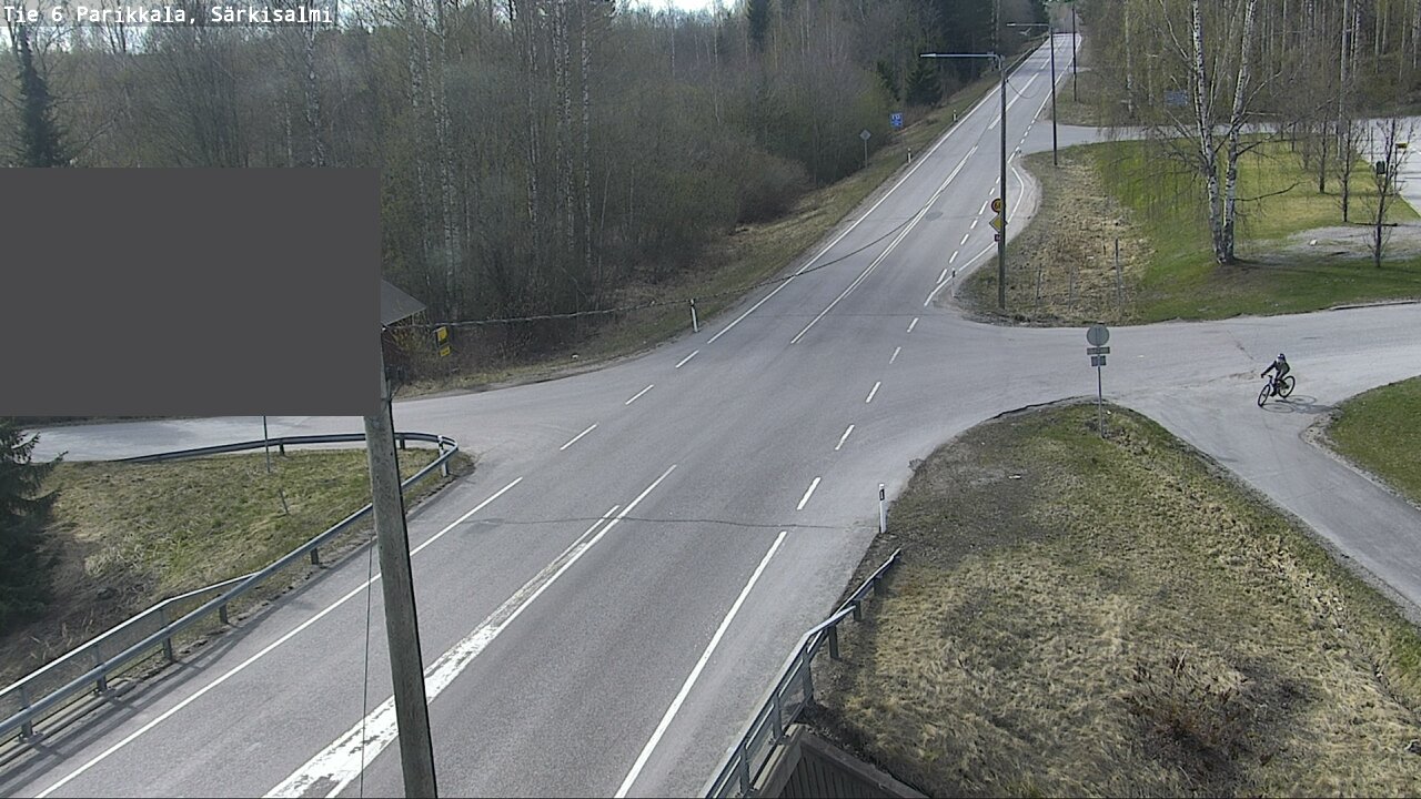 Weather Camera Image Väg 6 Parikkala, Särkisalmi, Parikkala, Etelä-Karjala