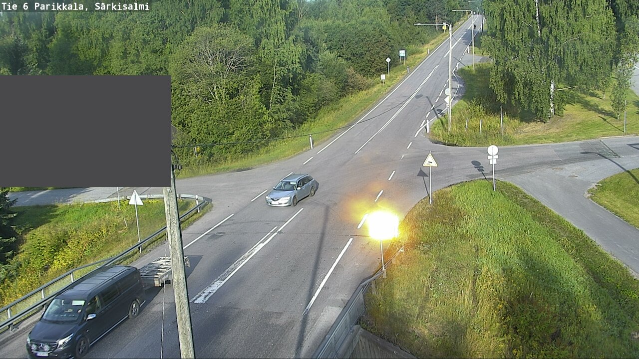 Weather Camera Image Väg 6 Parikkala, Särkisalmi, Parikkala, Etelä-Karjala