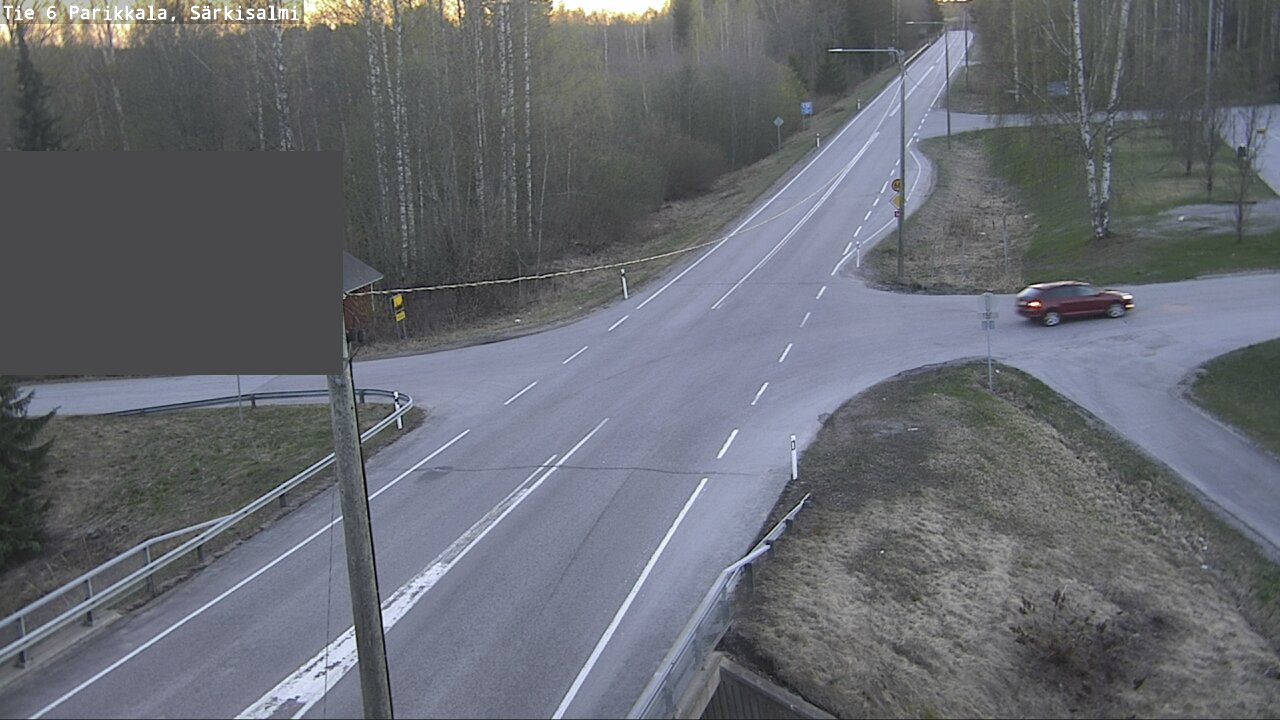 Weather Camera Image Väg 6 Parikkala, Särkisalmi, Parikkala, Etelä-Karjala