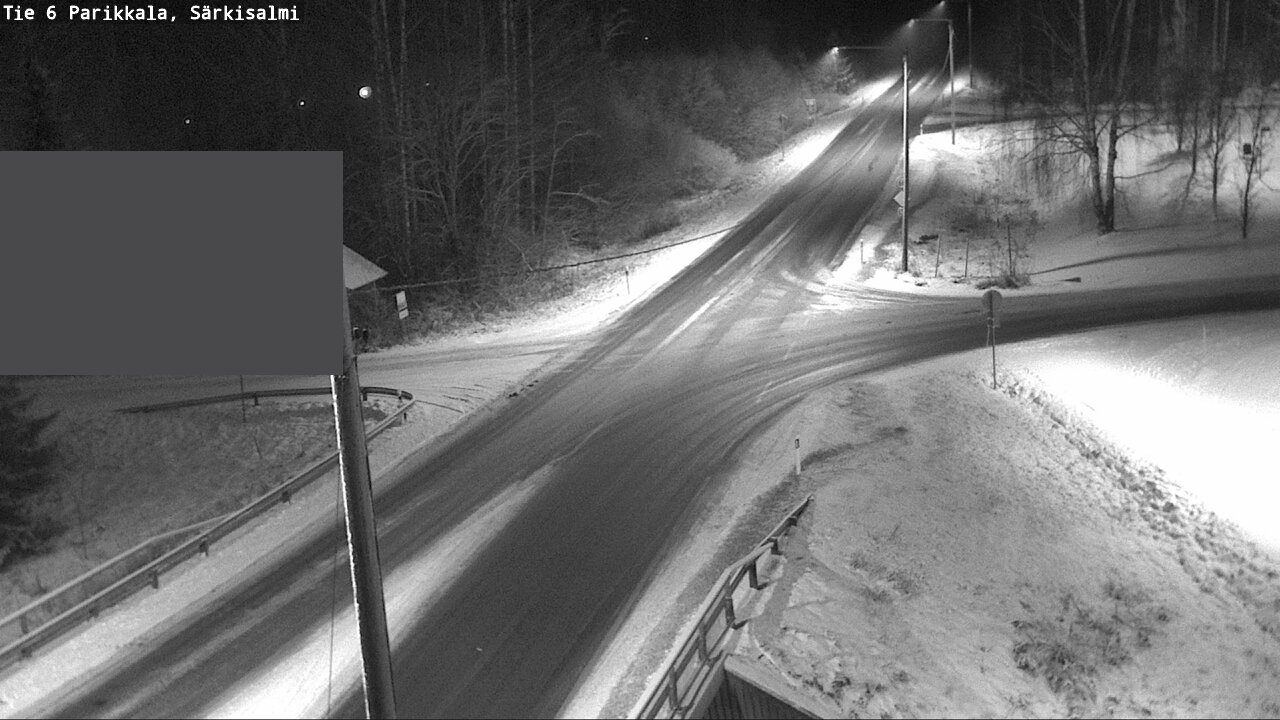 Weather Camera Image Road 6 Parikkala, Särkisalmi, Parikkala, Etelä-Karjala