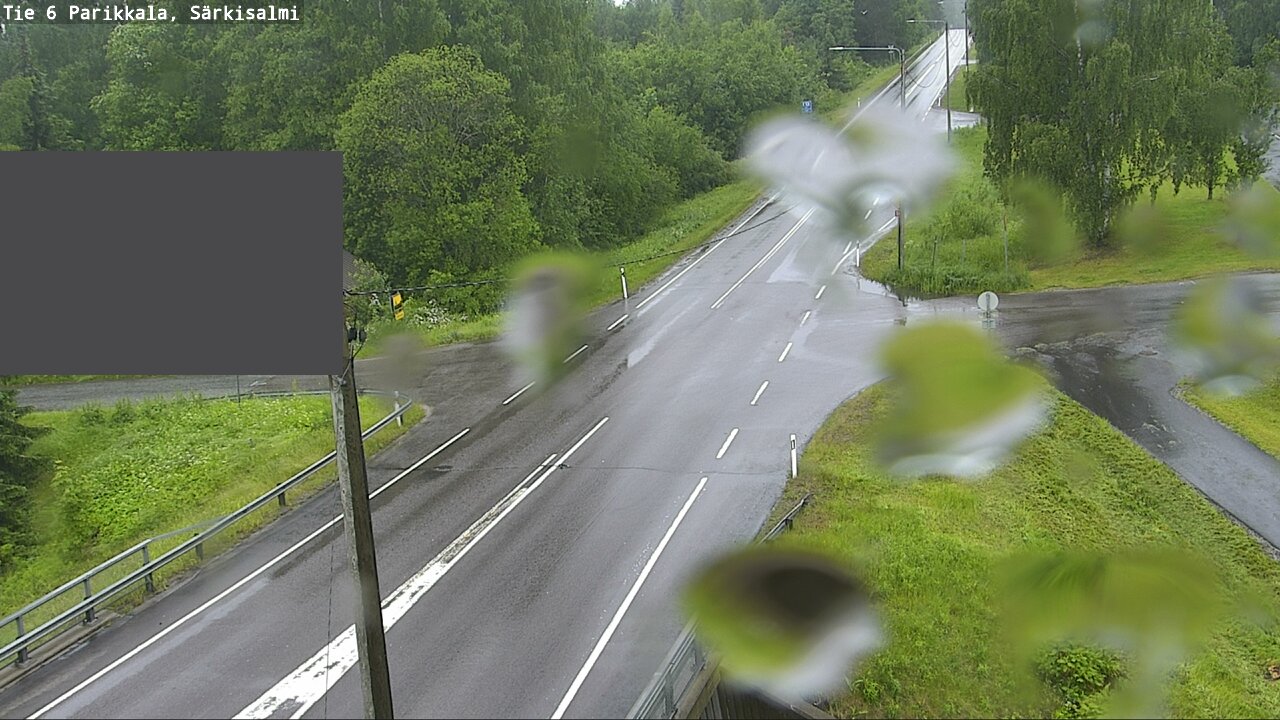 Weather Camera Image Road 6 Parikkala, Särkisalmi, Parikkala, Etelä-Karjala