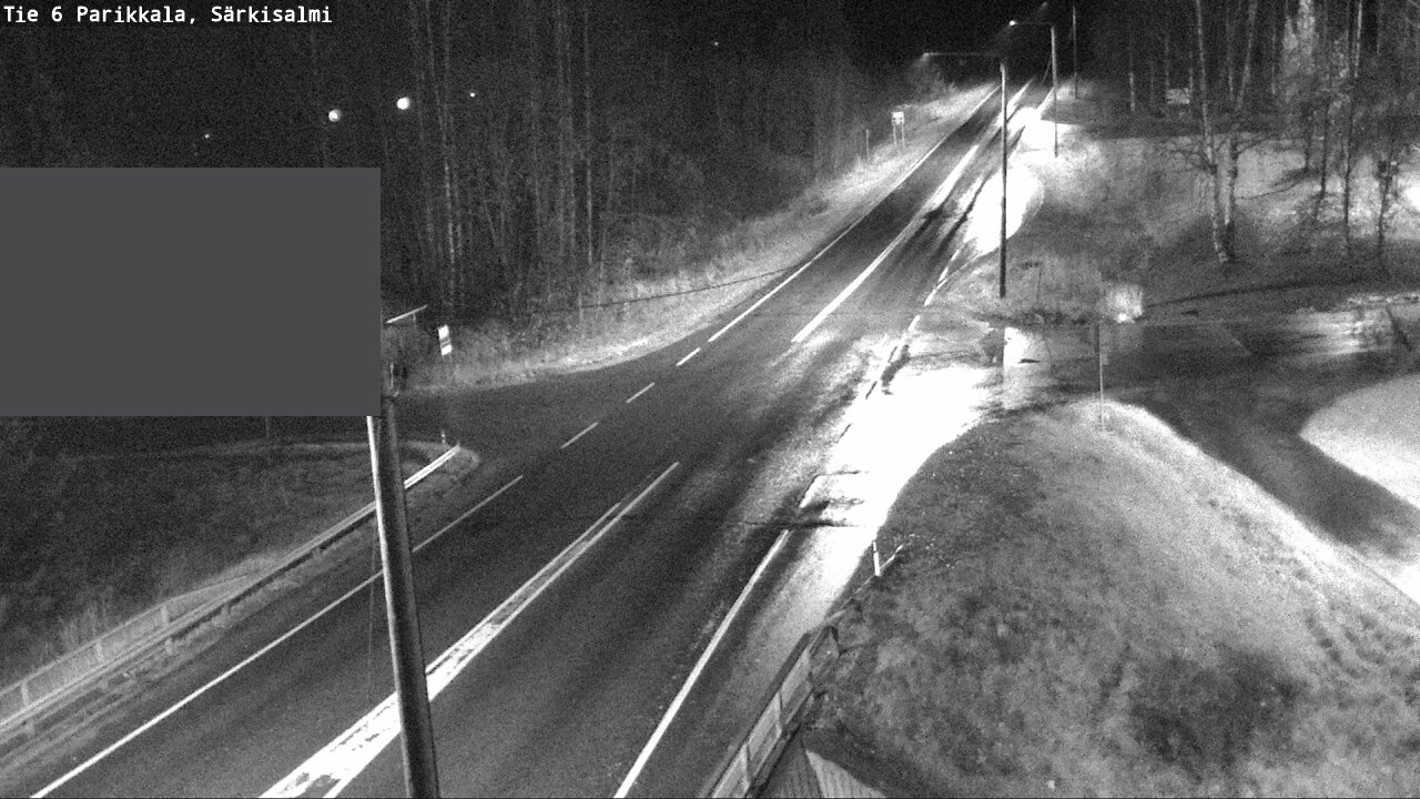 Weather Camera Image Road 6 Parikkala, Särkisalmi, Parikkala, Etelä-Karjala