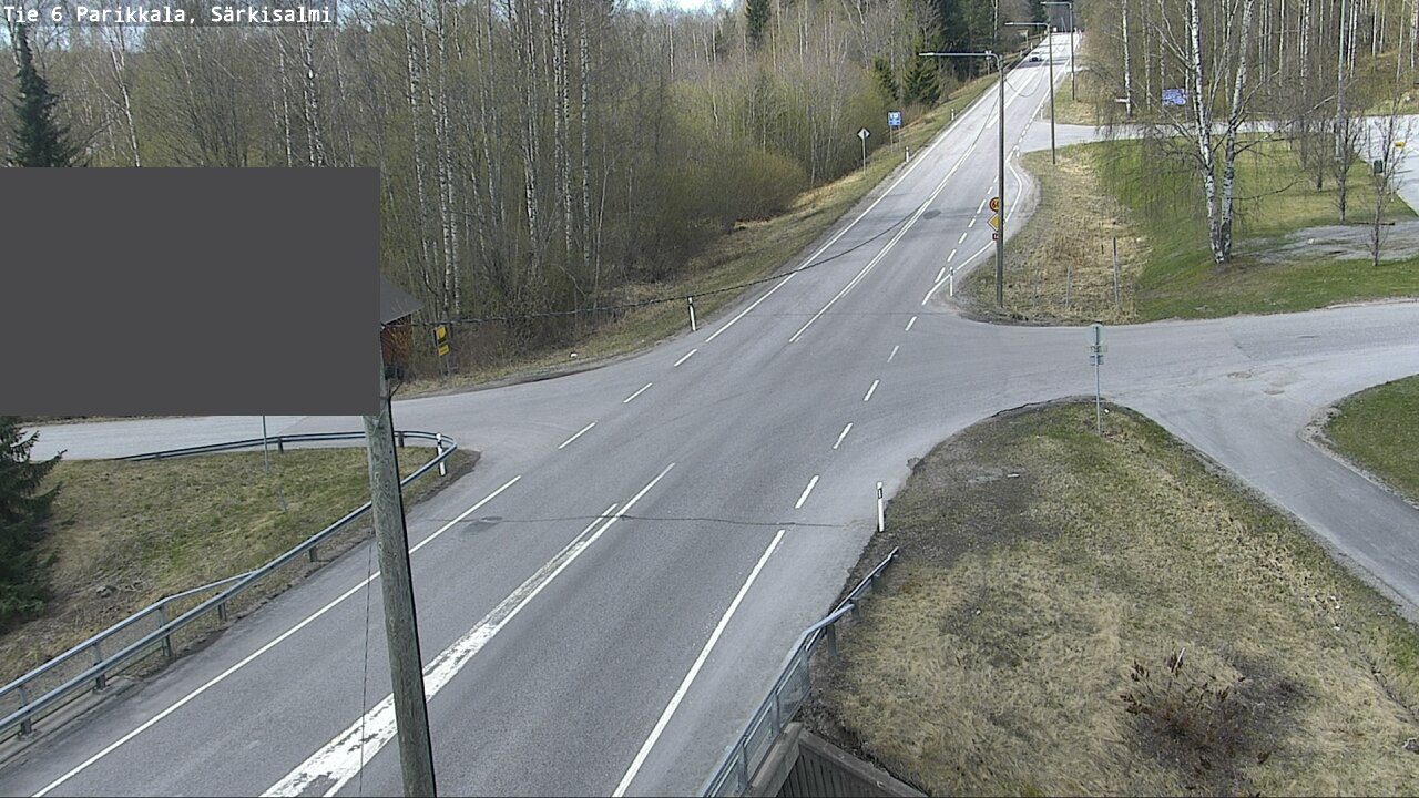 Weather Camera Image Väg 6 Parikkala, Särkisalmi, Parikkala, Etelä-Karjala