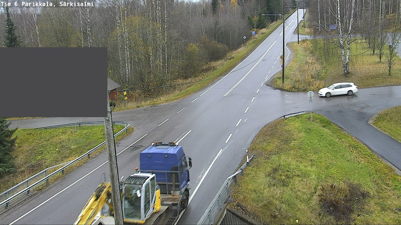 Weather Camera Image Road 6 Parikkala, Särkisalmi, Parikkala, Etelä-Karjala