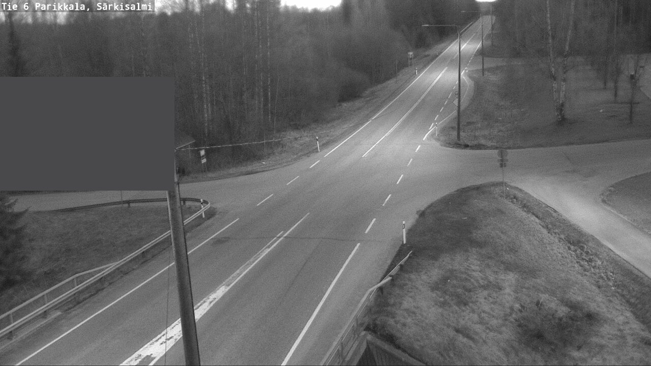 Weather Camera Image Väg 6 Parikkala, Särkisalmi, Parikkala, Etelä-Karjala