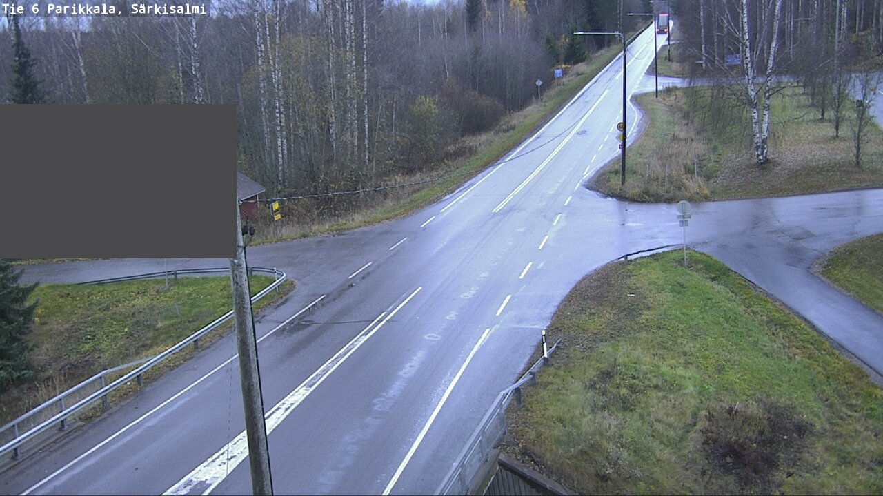 Weather Camera Image Road 6 Parikkala, Särkisalmi, Parikkala, Etelä-Karjala