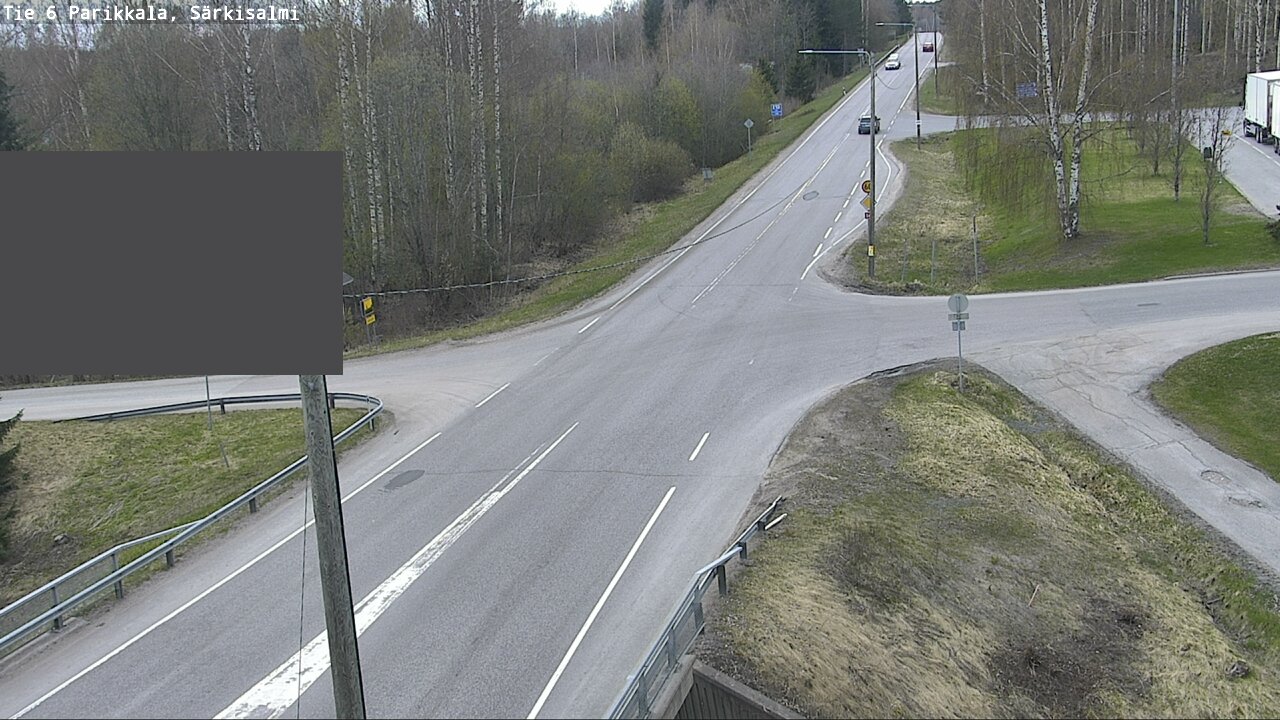 Weather Camera Image Road 6 Parikkala, Särkisalmi, Parikkala, Etelä-Karjala