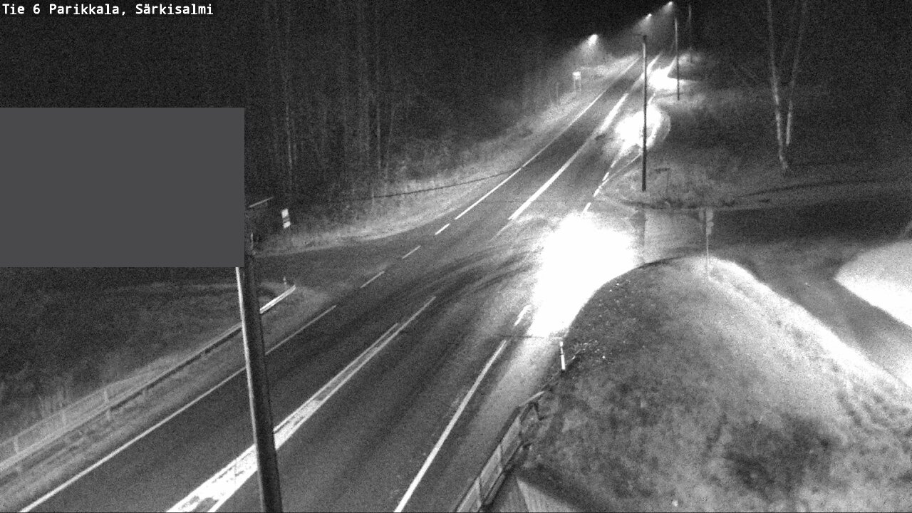 Weather Camera Image Road 6 Parikkala, Särkisalmi, Parikkala, Etelä-Karjala