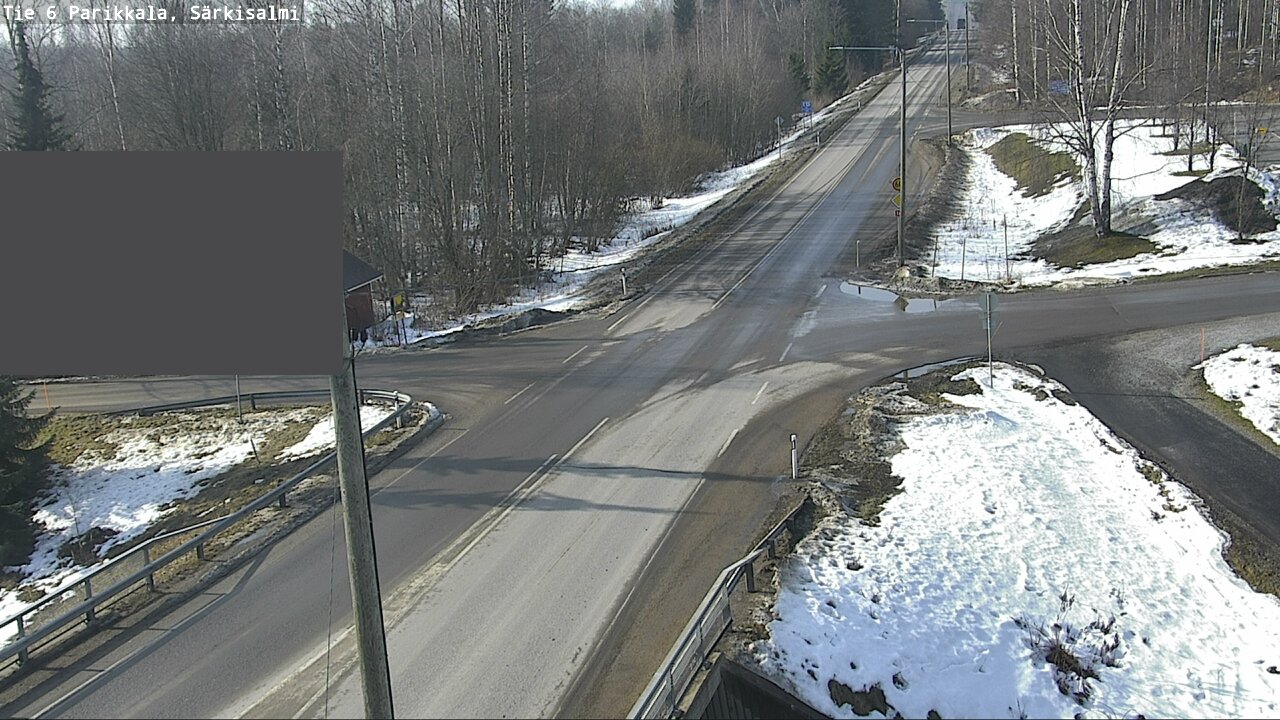 Weather Camera Image Road 6 Parikkala, Särkisalmi, Parikkala, Etelä-Karjala