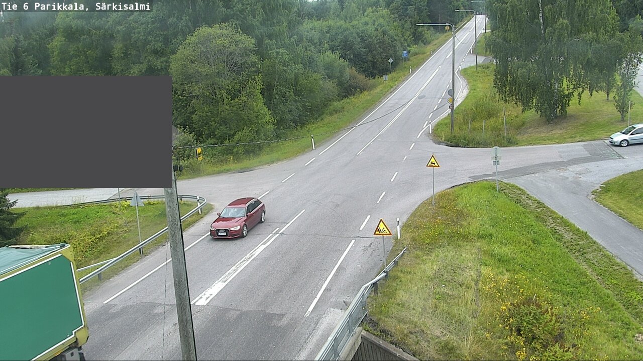Weather Camera Image Väg 6 Parikkala, Särkisalmi, Parikkala, Etelä-Karjala