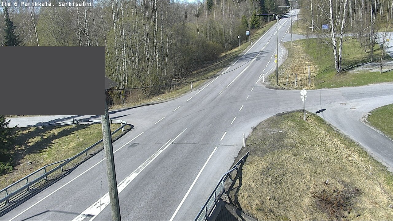 Weather Camera Image Väg 6 Parikkala, Särkisalmi, Parikkala, Etelä-Karjala
