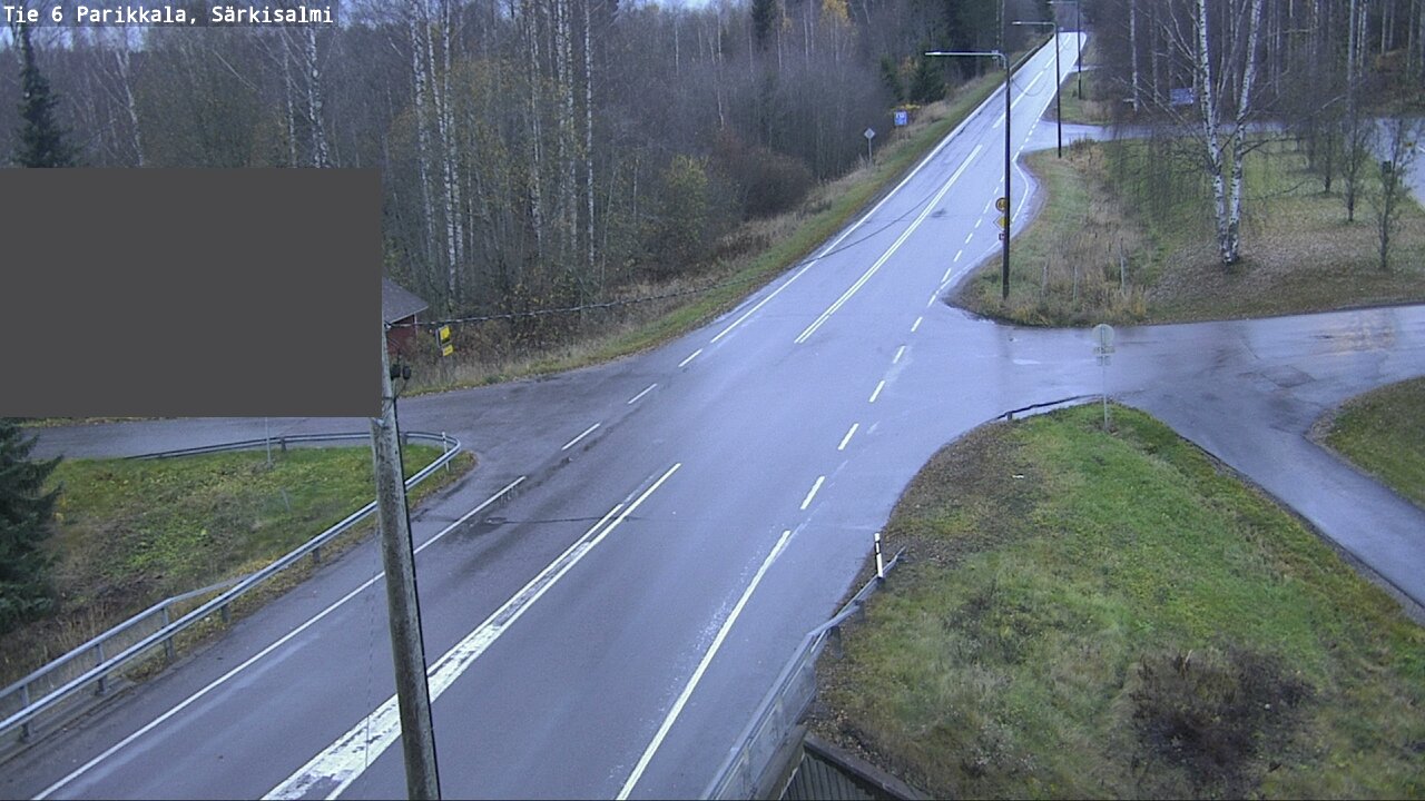 Weather Camera Image Road 6 Parikkala, Särkisalmi, Parikkala, Etelä-Karjala