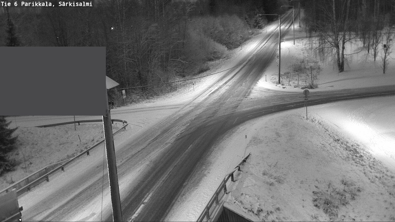 Weather Camera Image Road 6 Parikkala, Särkisalmi, Parikkala, Etelä-Karjala