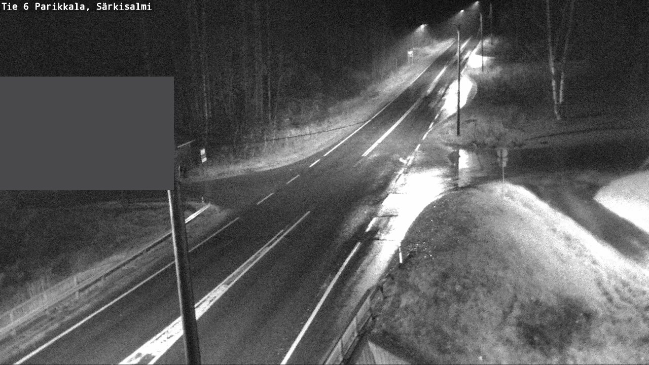 Weather Camera Image Road 6 Parikkala, Särkisalmi, Parikkala, Etelä-Karjala