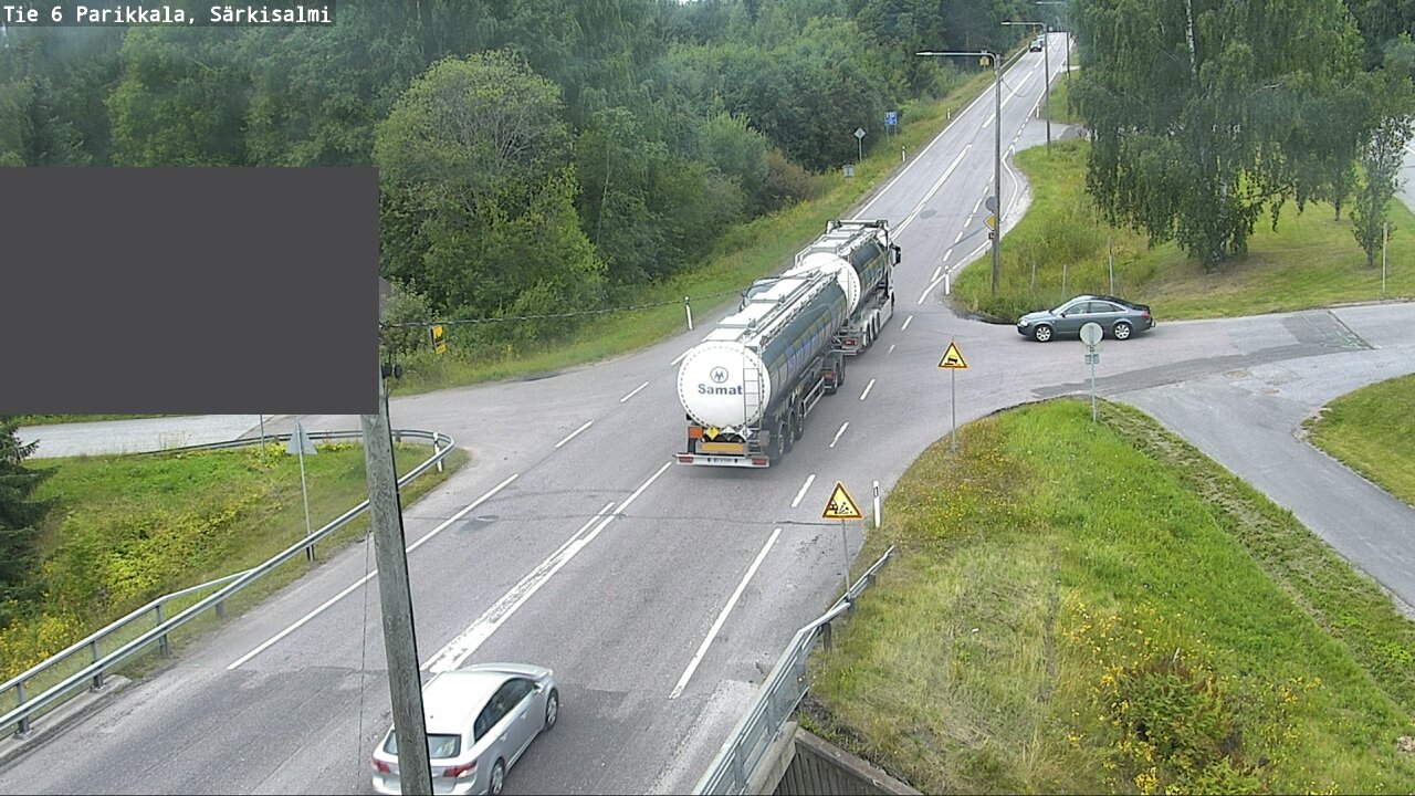 Weather Camera Image Väg 6 Parikkala, Särkisalmi, Parikkala, Etelä-Karjala