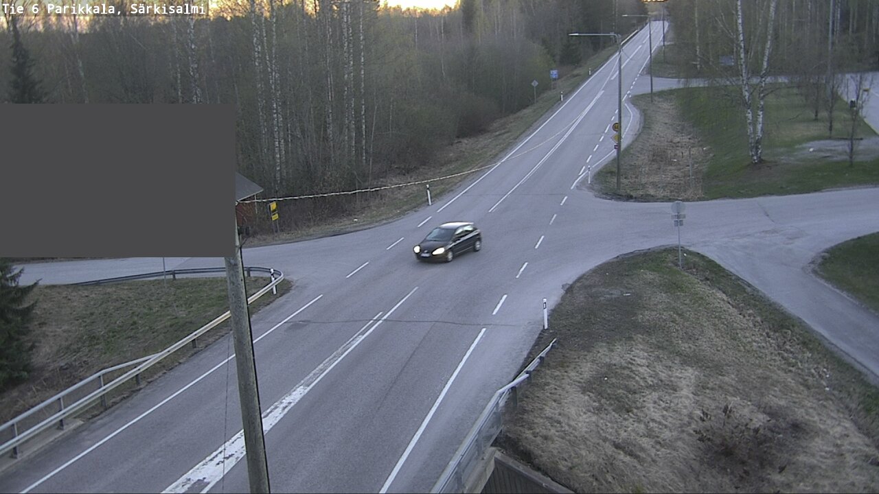 Weather Camera Image Väg 6 Parikkala, Särkisalmi, Parikkala, Etelä-Karjala