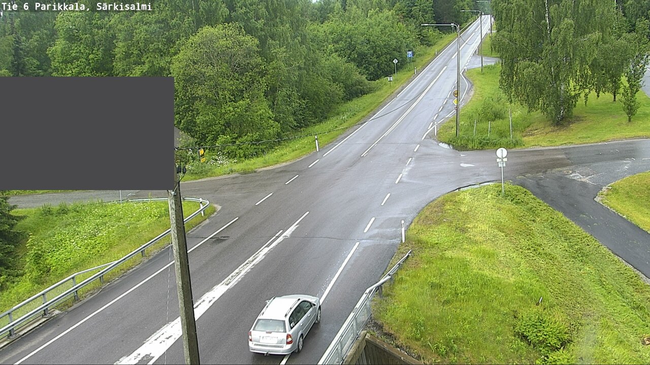 Weather Camera Image Väg 6 Parikkala, Särkisalmi, Parikkala, Etelä-Karjala