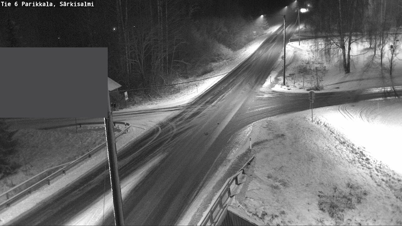 Weather Camera Image Road 6 Parikkala, Särkisalmi, Parikkala, Etelä-Karjala