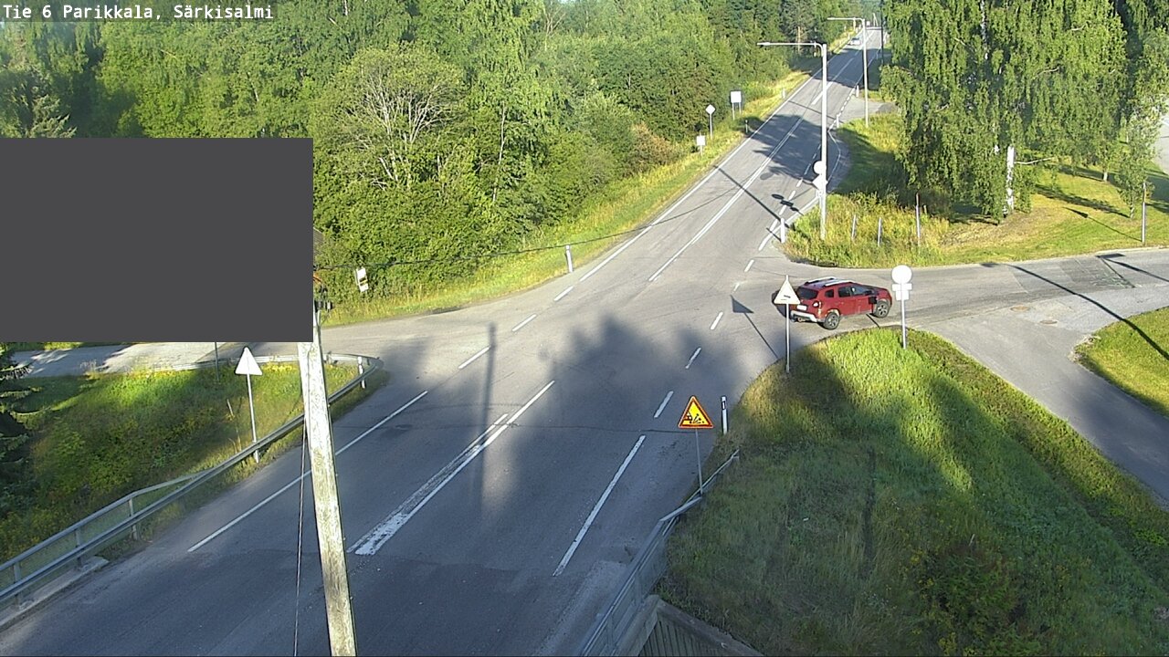 Weather Camera Image Road 6 Parikkala, Särkisalmi, Parikkala, Etelä-Karjala