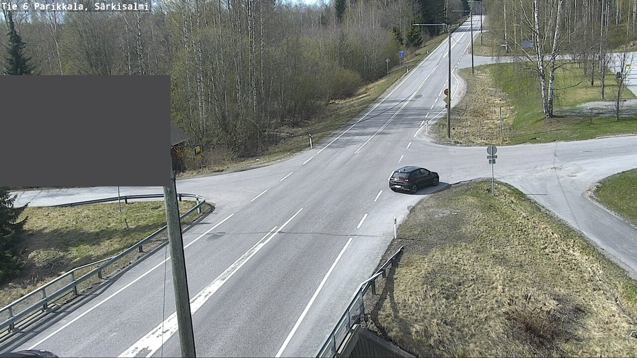 Weather Camera Image Väg 6 Parikkala, Särkisalmi, Parikkala, Etelä-Karjala