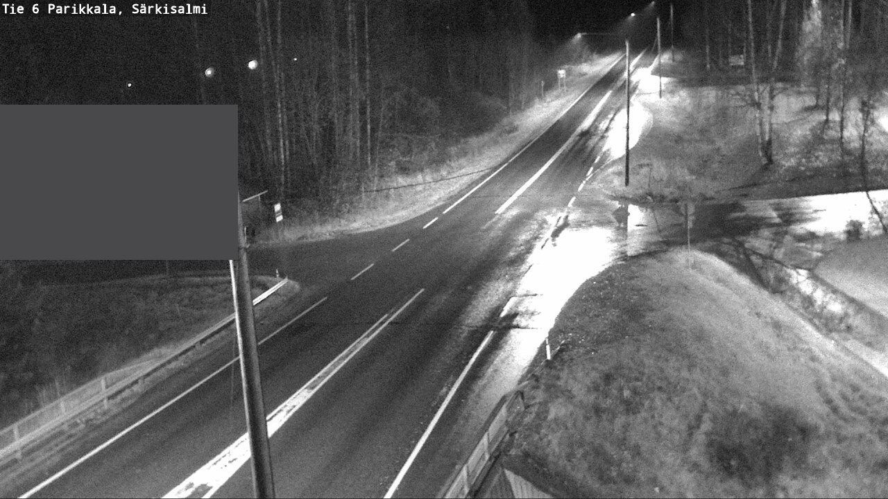 Weather Camera Image Road 6 Parikkala, Särkisalmi, Parikkala, Etelä-Karjala