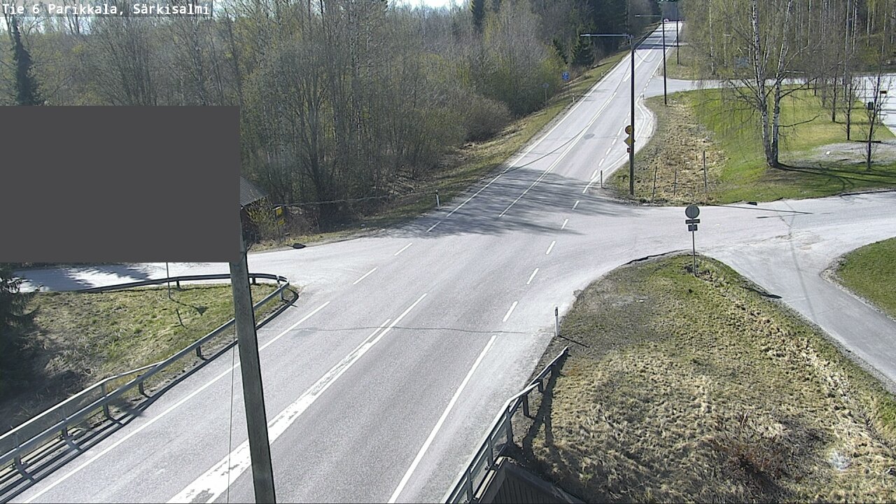 Weather Camera Image Väg 6 Parikkala, Särkisalmi, Parikkala, Etelä-Karjala