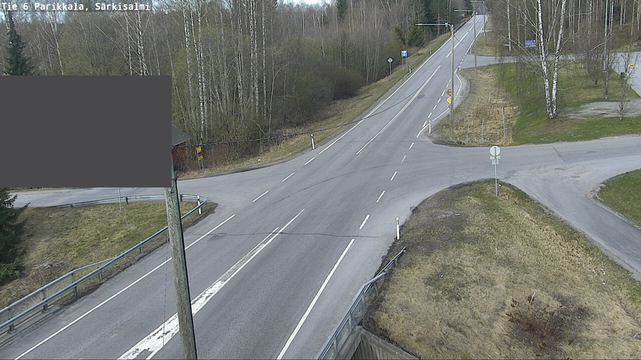 Weather Camera Image Väg 6 Parikkala, Särkisalmi, Parikkala, Etelä-Karjala