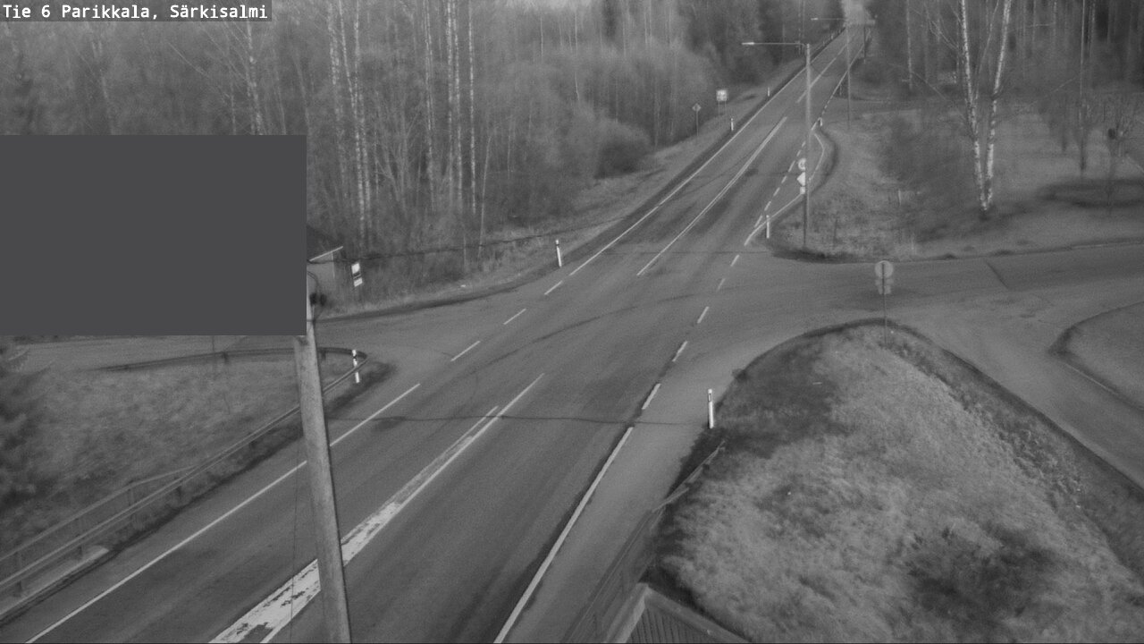 Weather Camera Image Väg 6 Parikkala, Särkisalmi, Parikkala, Etelä-Karjala