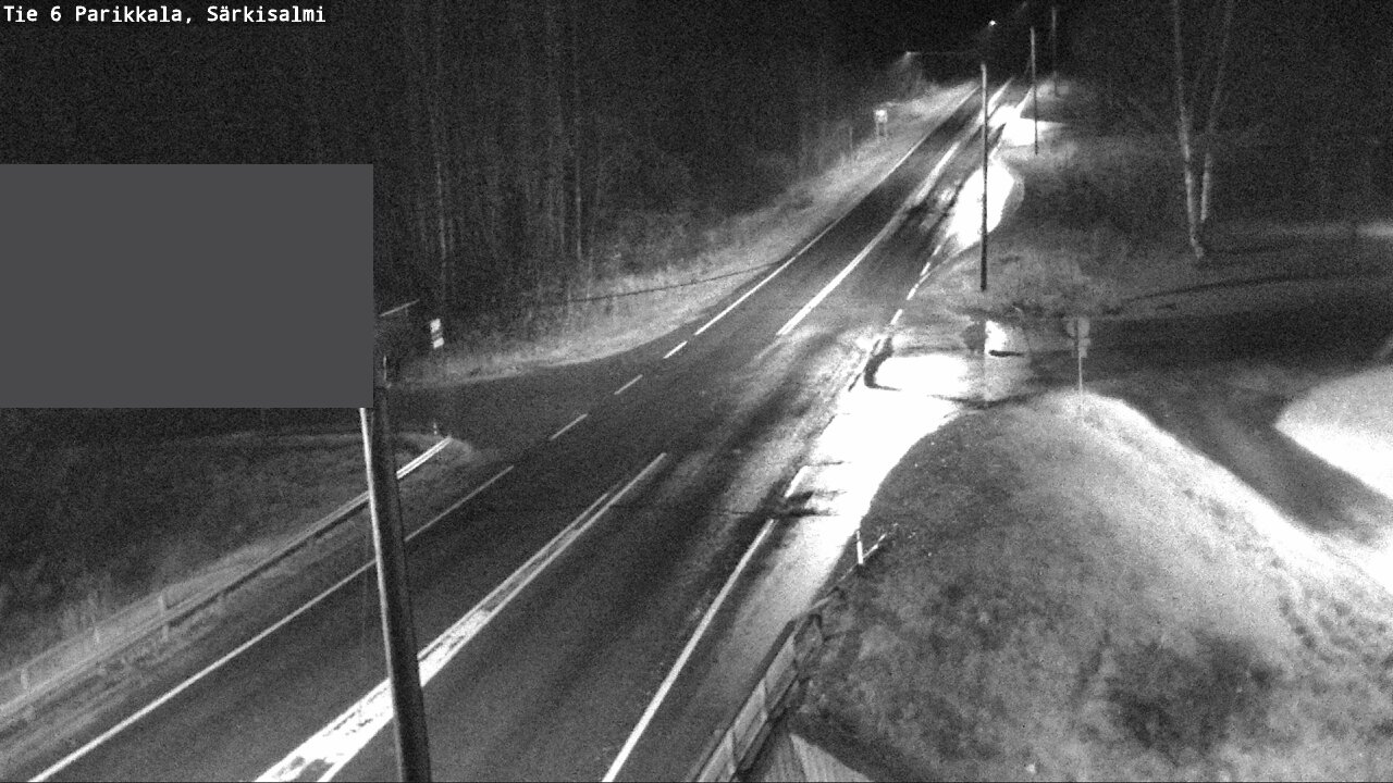 Weather Camera Image Road 6 Parikkala, Särkisalmi, Parikkala, Etelä-Karjala