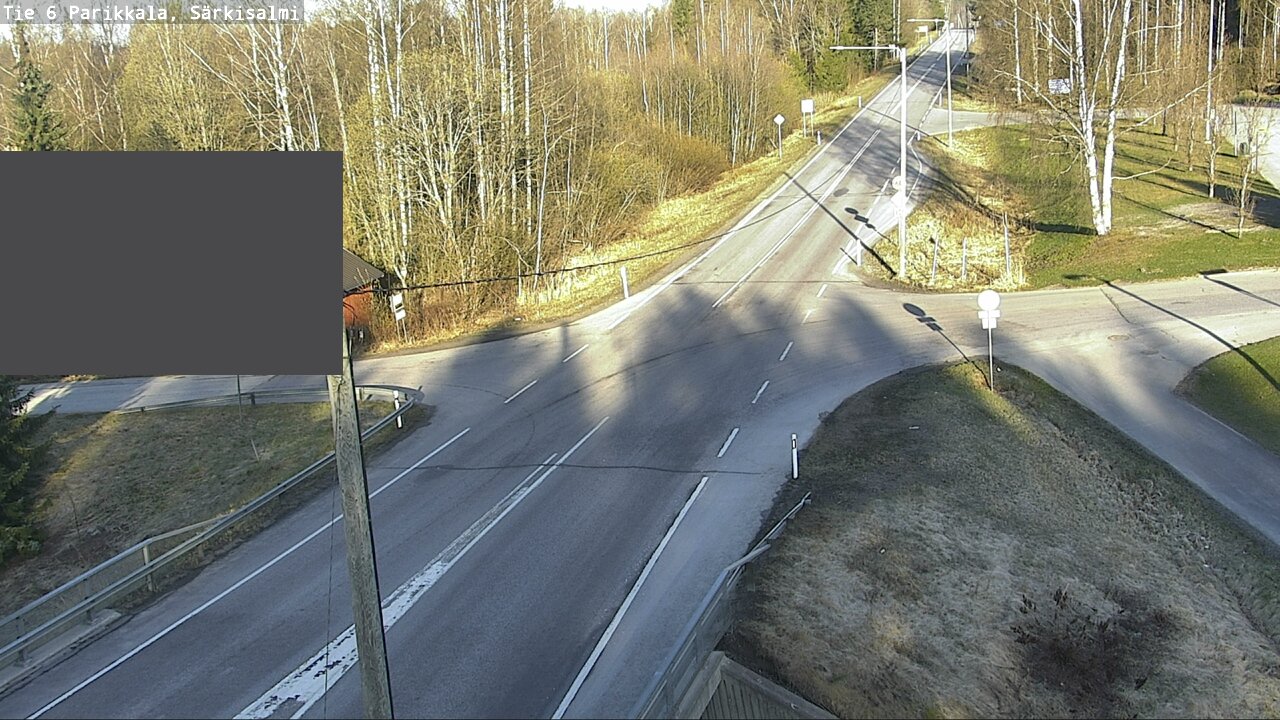 Weather Camera Image Väg 6 Parikkala, Särkisalmi, Parikkala, Etelä-Karjala