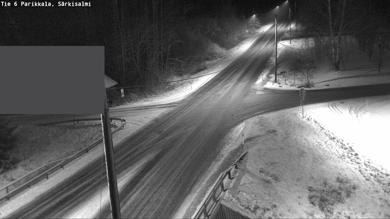 Weather Camera Image Road 6 Parikkala, Särkisalmi, Parikkala, Etelä-Karjala