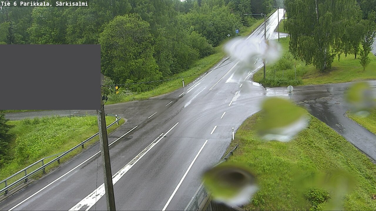 Weather Camera Image Road 6 Parikkala, Särkisalmi, Parikkala, Etelä-Karjala