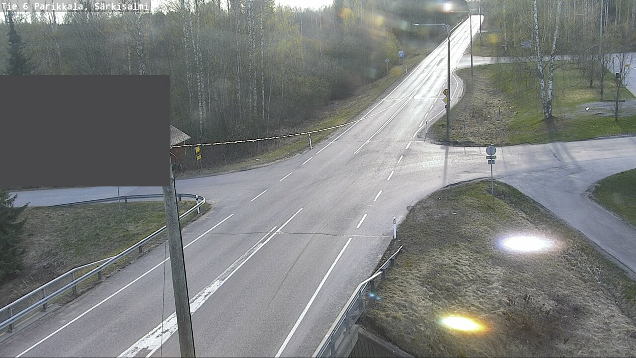 Weather Camera Image Väg 6 Parikkala, Särkisalmi, Parikkala, Etelä-Karjala
