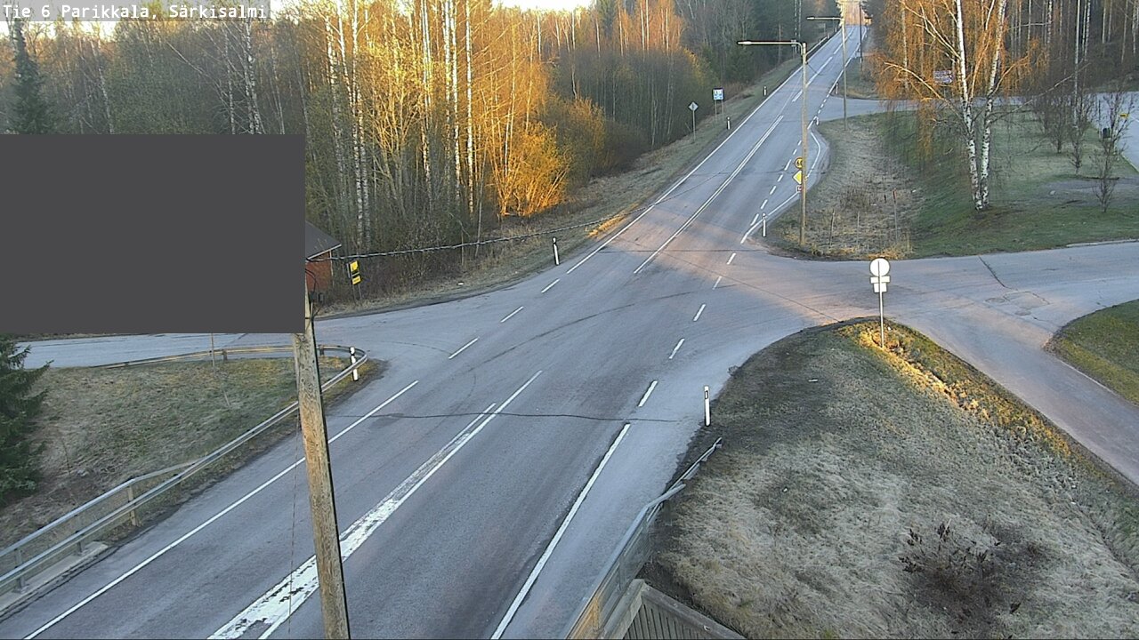 Weather Camera Image Väg 6 Parikkala, Särkisalmi, Parikkala, Etelä-Karjala