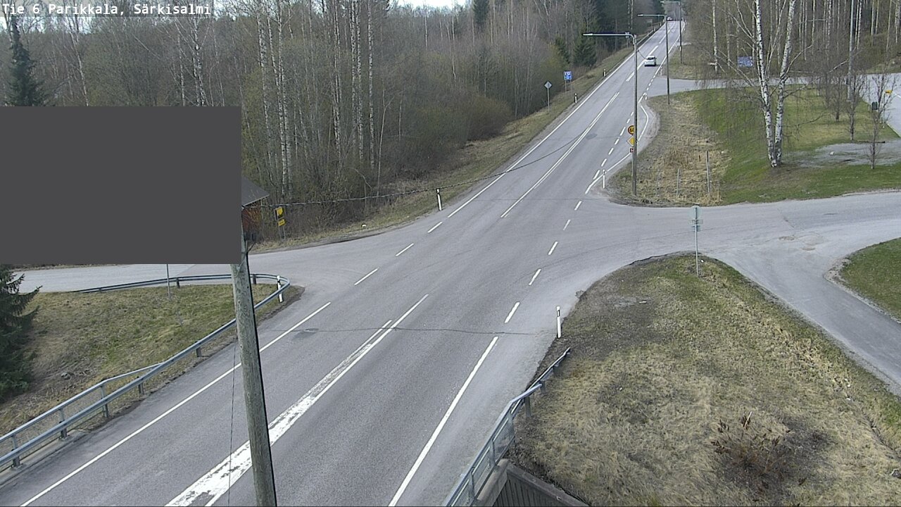 Weather Camera Image Väg 6 Parikkala, Särkisalmi, Parikkala, Etelä-Karjala