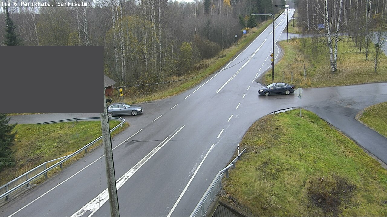 Weather Camera Image Road 6 Parikkala, Särkisalmi, Parikkala, Etelä-Karjala