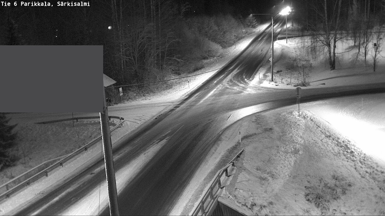 Weather Camera Image Road 6 Parikkala, Särkisalmi, Parikkala, Etelä-Karjala
