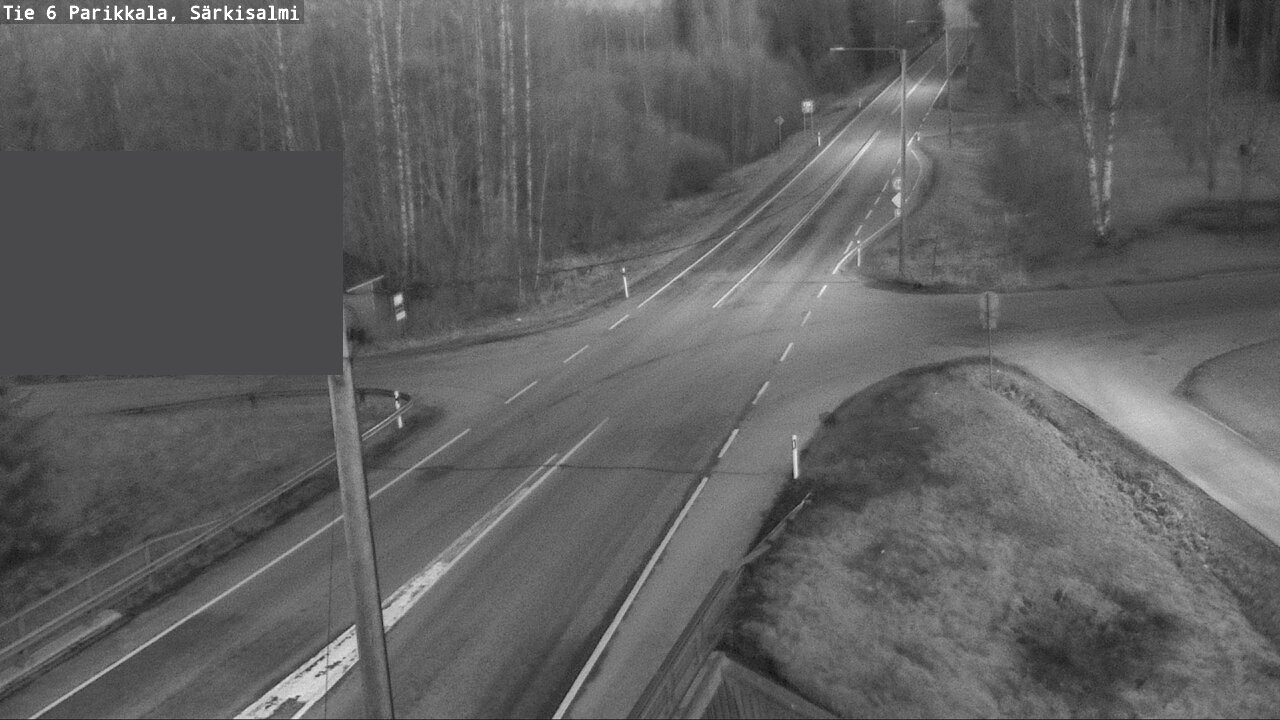 Weather Camera Image Väg 6 Parikkala, Särkisalmi, Parikkala, Etelä-Karjala