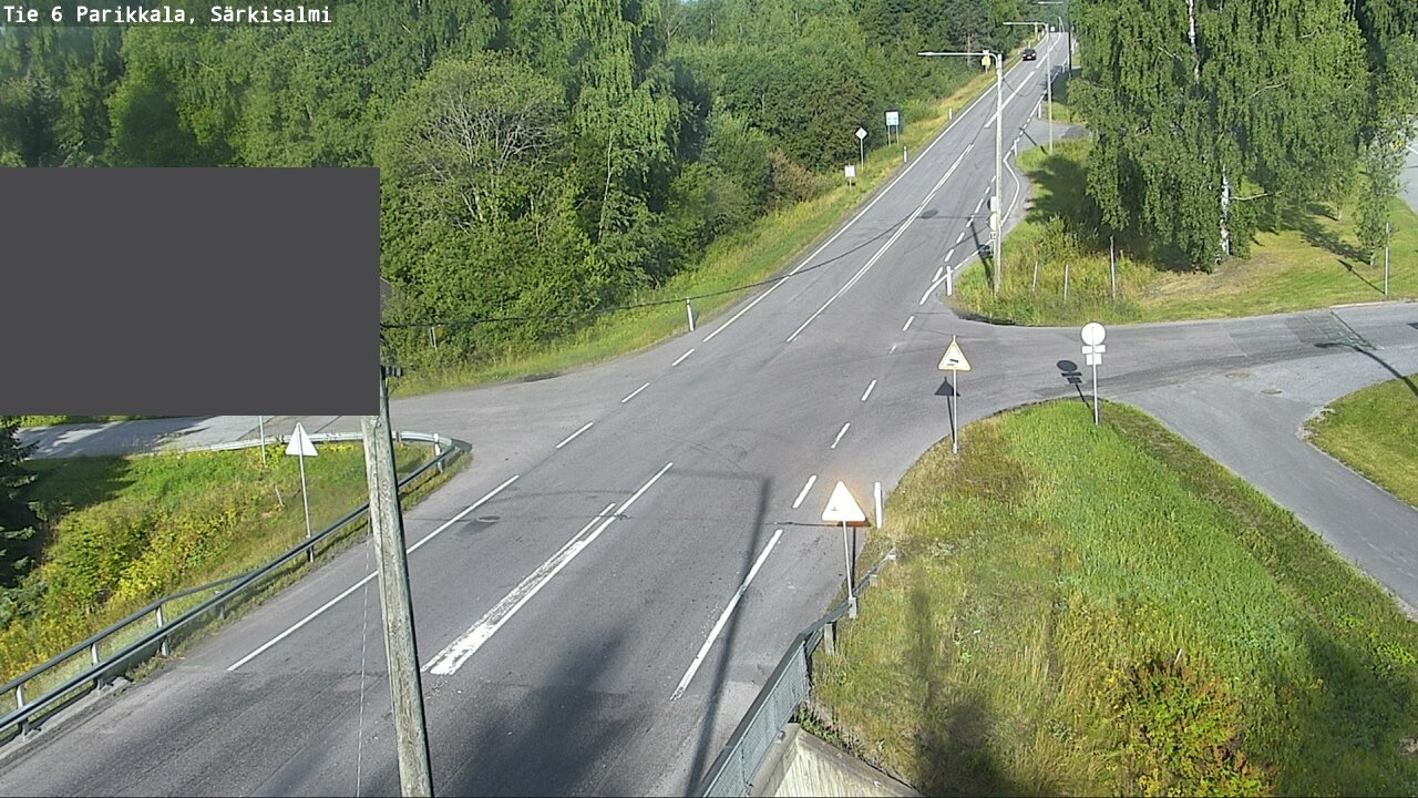 Weather Camera Image Väg 6 Parikkala, Särkisalmi, Parikkala, Etelä-Karjala