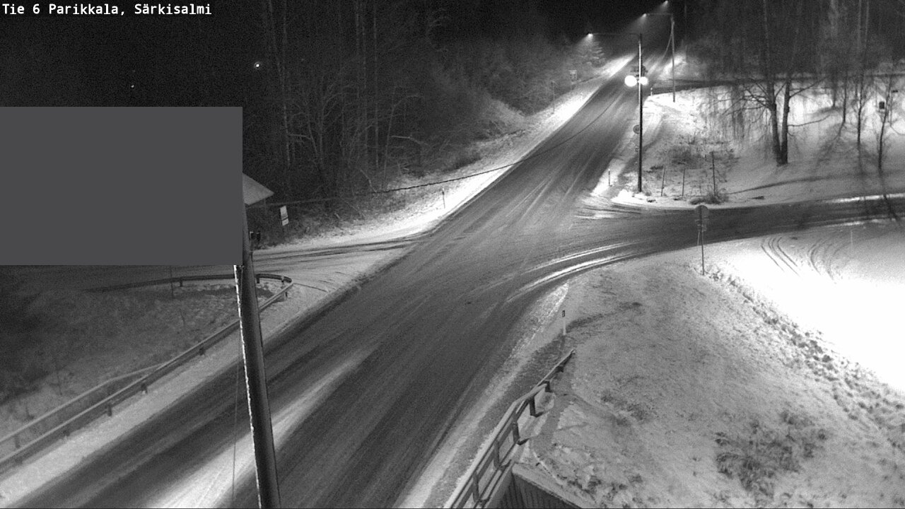 Weather Camera Image Road 6 Parikkala, Särkisalmi, Parikkala, Etelä-Karjala