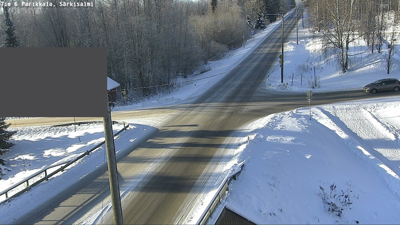 Weather Camera Image Väg 6 Parikkala, Särkisalmi, Parikkala, Etelä-Karjala