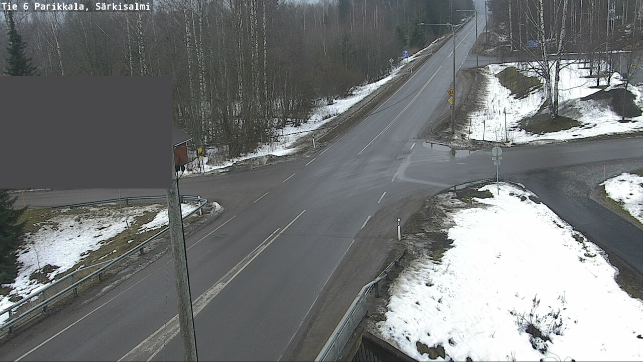 Weather Camera Image Väg 6 Parikkala, Särkisalmi, Parikkala, Etelä-Karjala