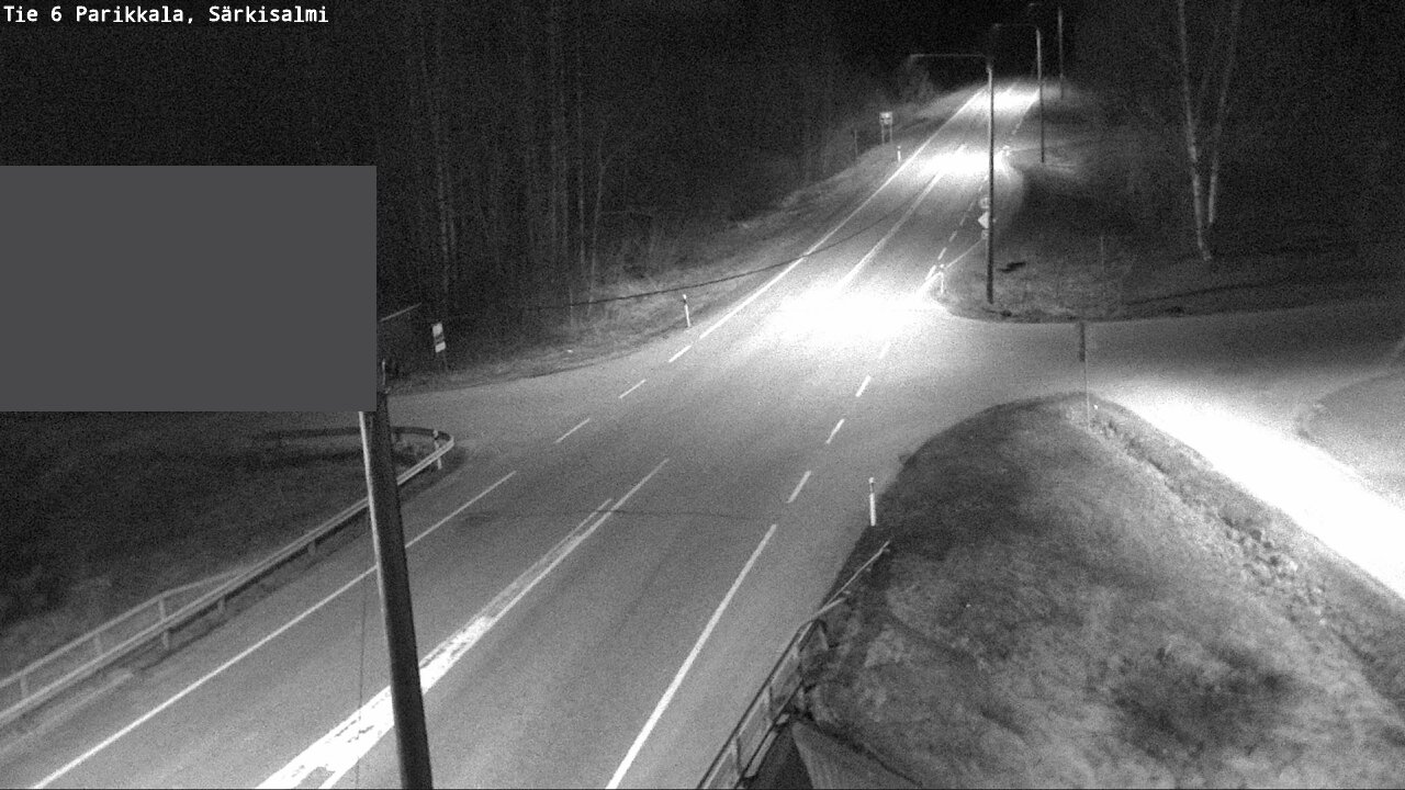 Weather Camera Image Road 6 Parikkala, Särkisalmi, Parikkala, Etelä-Karjala