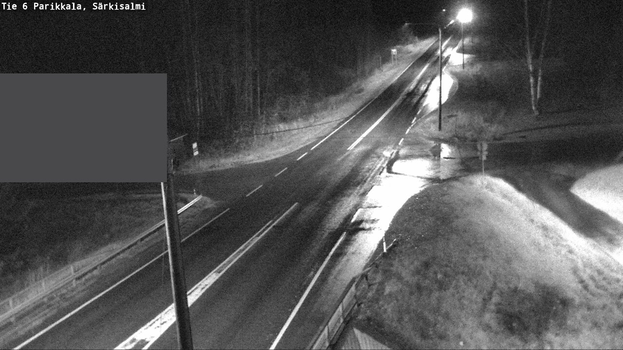 Weather Camera Image Road 6 Parikkala, Särkisalmi, Parikkala, Etelä-Karjala